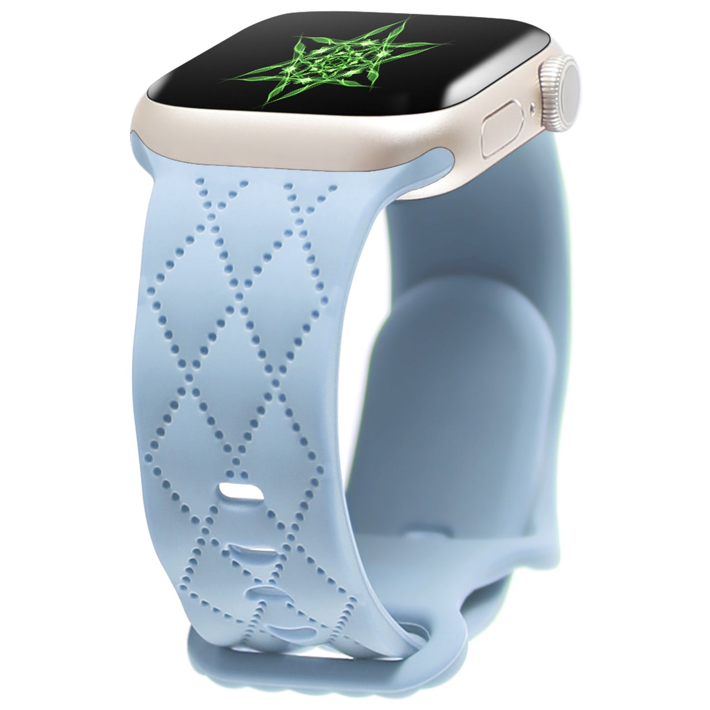Silicone Buckle Strap for Apple Watch  Iwatch Series 8 9