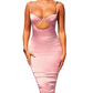 Women Sexy Hollow Out Bodycon Dress