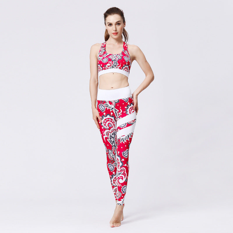 Yoga clothes female fitness
