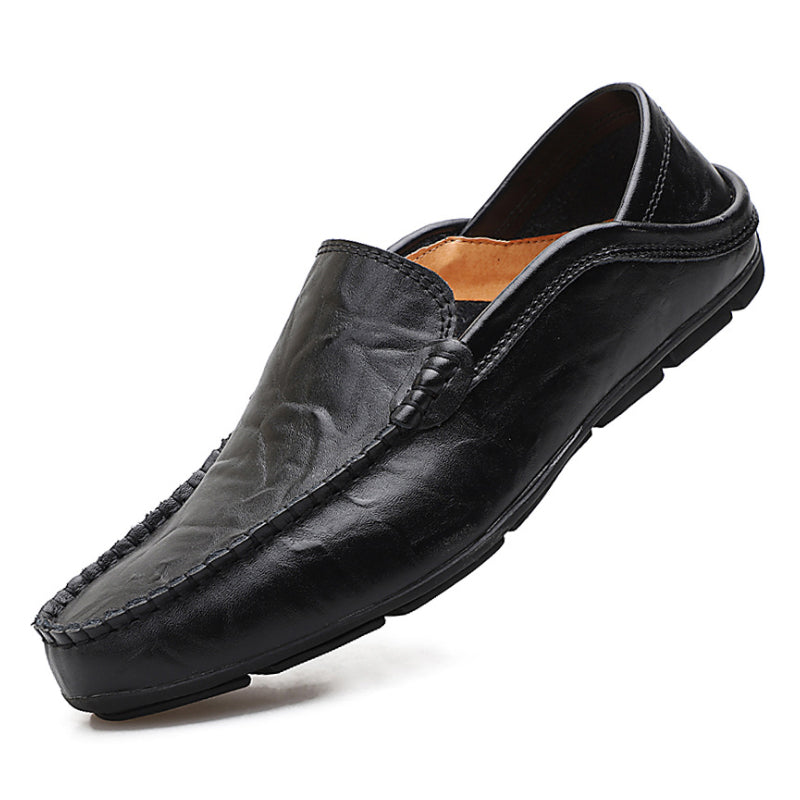 Rubber Leather Shoes